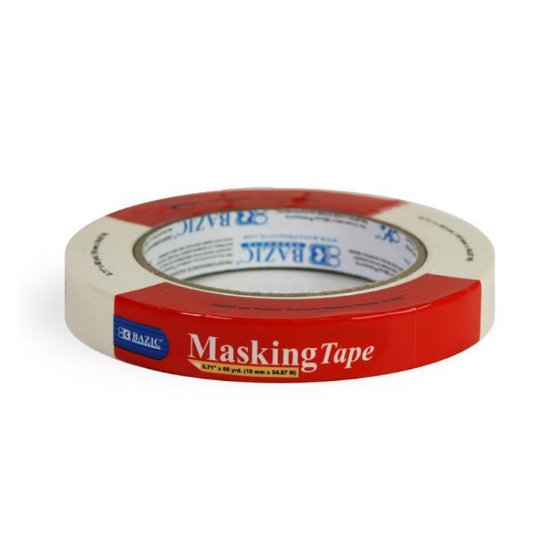 BAZIC 0.71" X 2160" (60 Yards) General Purpose Masking Tape