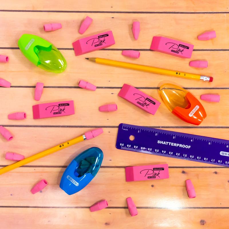 BAZIC 12" (30cm) Shatterproof Flexible Ruler