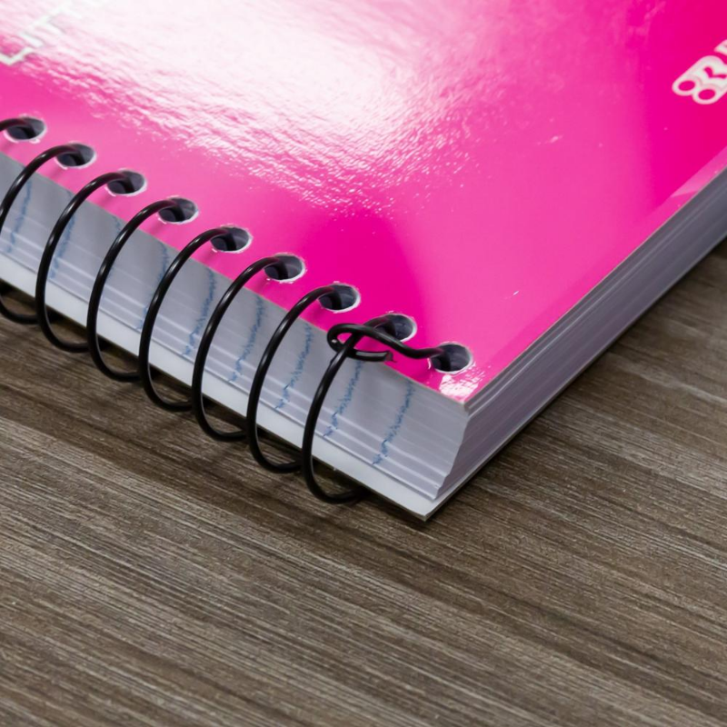 BAZIC 180 Sheets 4" X 5.5" Spiral Fat Book