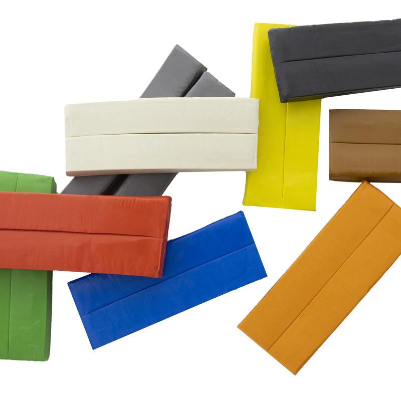 BAZIC 1lb Primary Modeling Clay Sticks (4 Colours/Pack)