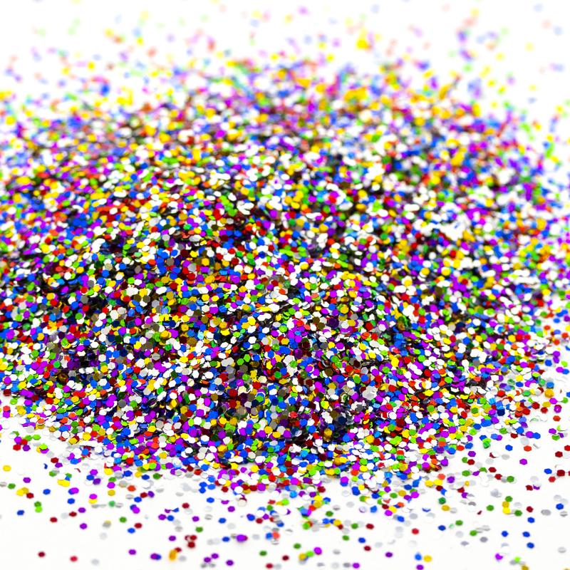 BAZIC 1lb / 16oz Multicolor Glitter