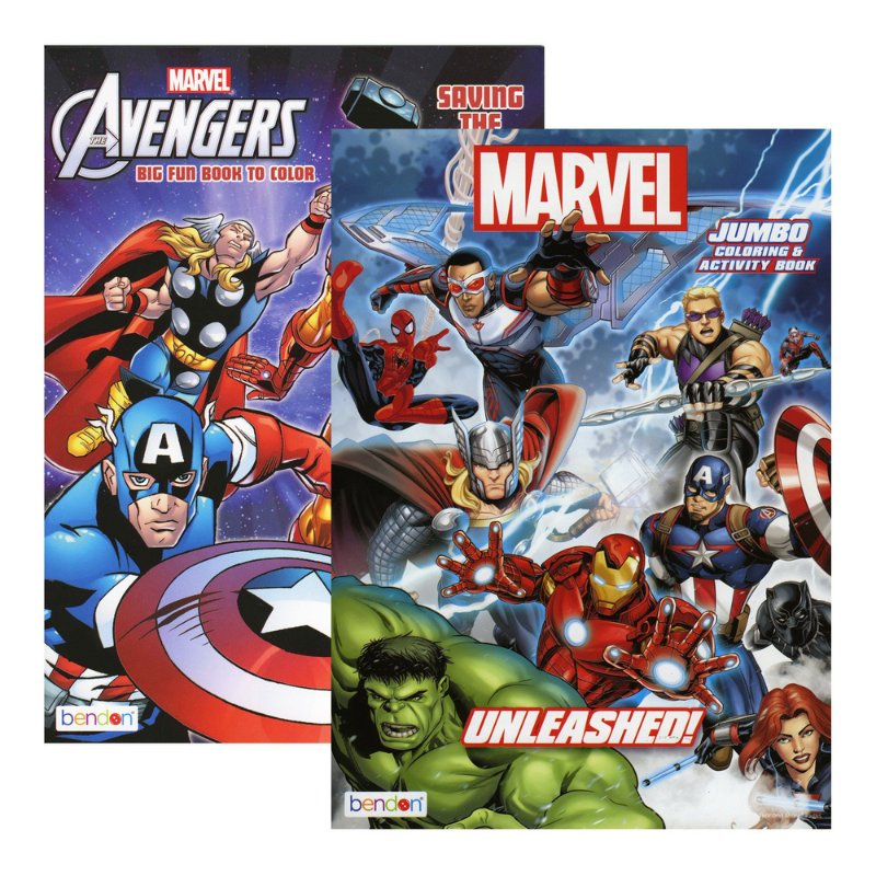 BAZIC AVENGERS Colouring Book