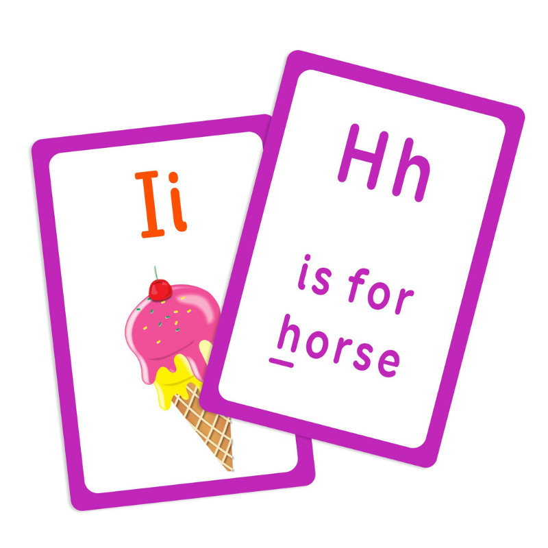 BAZIC Alphabet Preschool Flash Cards (36/Pack)