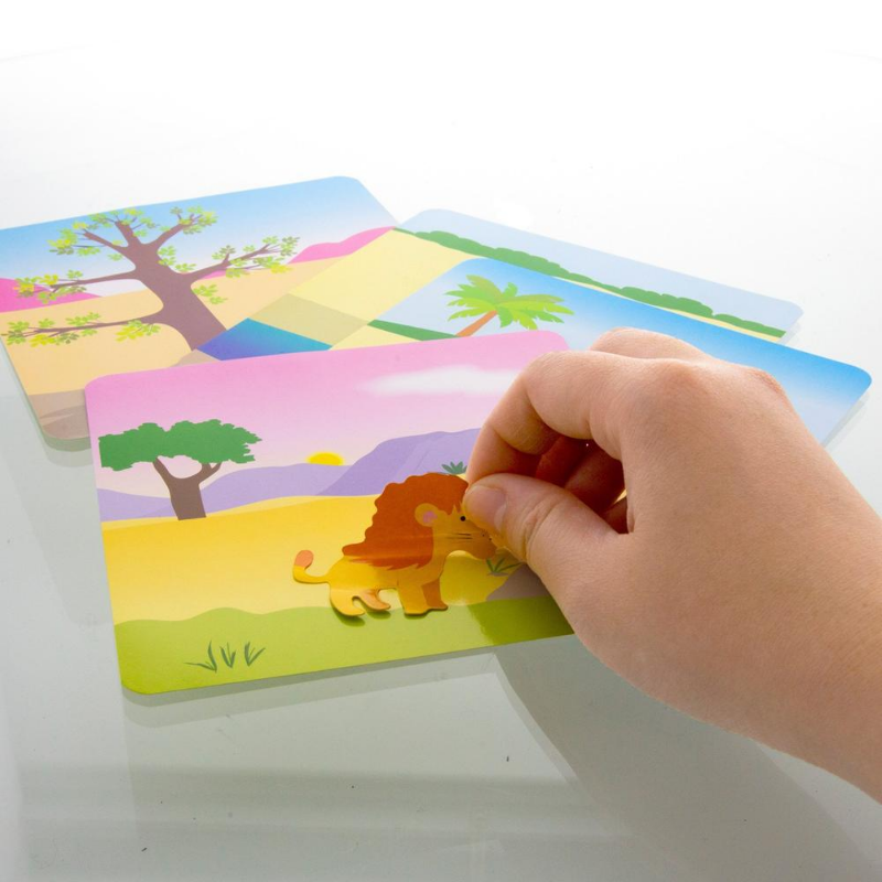 BAZIC Animal Series Assorted Sticker (80/Bag)