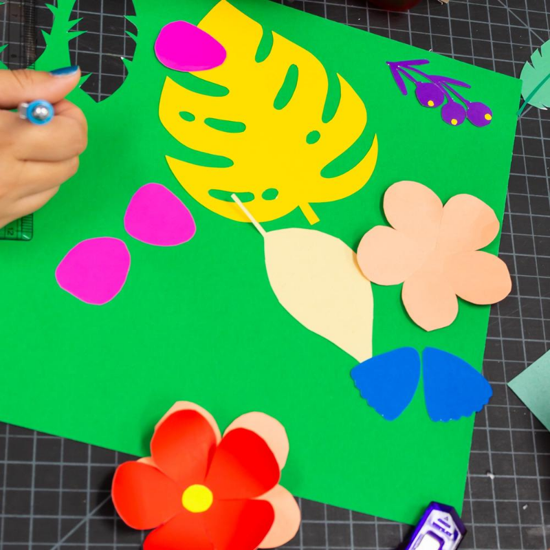 BAZIC 9" X 12" Construction Paper Pad (32 Sheets)