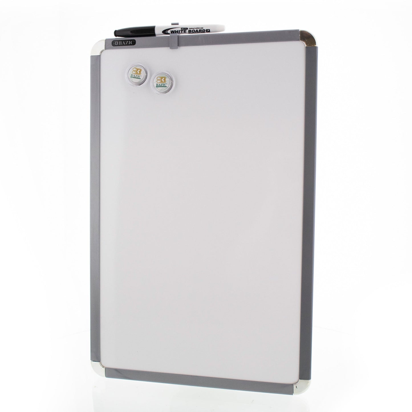 BAZIC 11" X 17" Magnetic Dry Erase Board w/ Marker & Magnets
