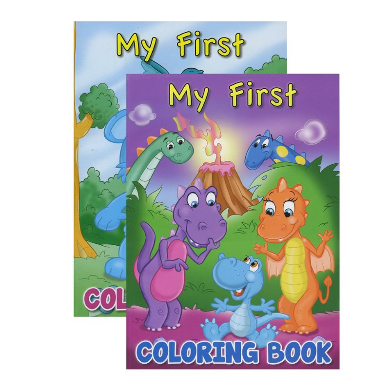 BAZIC My First Colouring & Activity Book