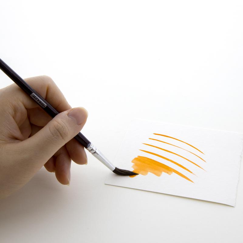 BAZIC Round Natural Hair Paint Brush (5/Pack)