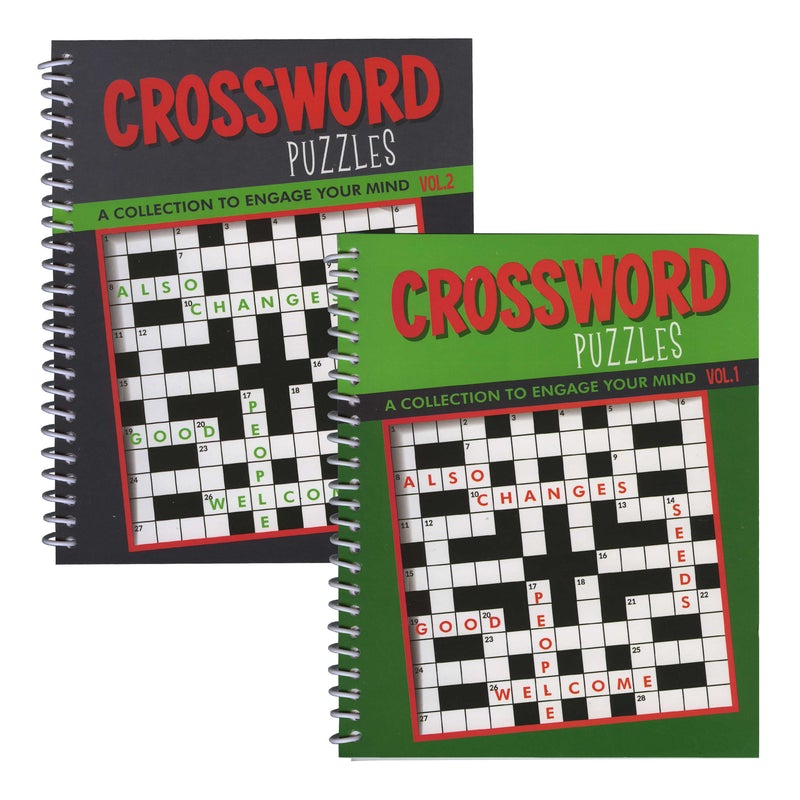 BAZIC Spiral Crossword Digest Puzzle Book