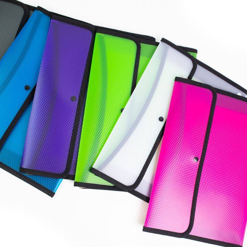 BAZIC Square Flap Letter Size Document Holder