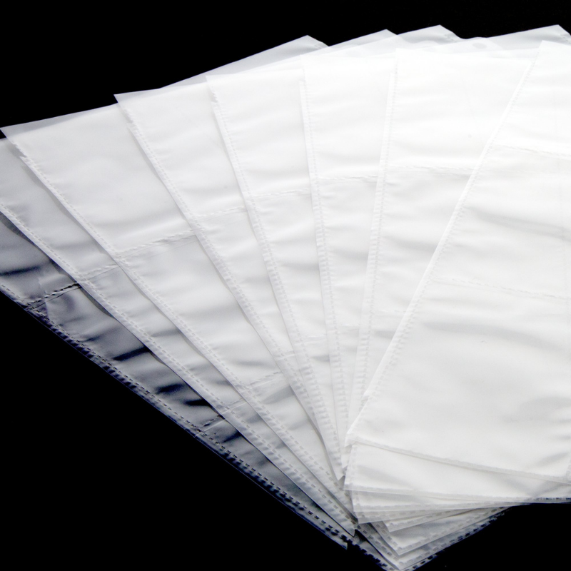 BAZIC Top Loading 9-Pockets Sports Card Holder (10/Pack)