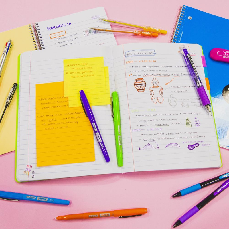 BAZIC College Ruled 70 Sheets Poly Cover Composition Book