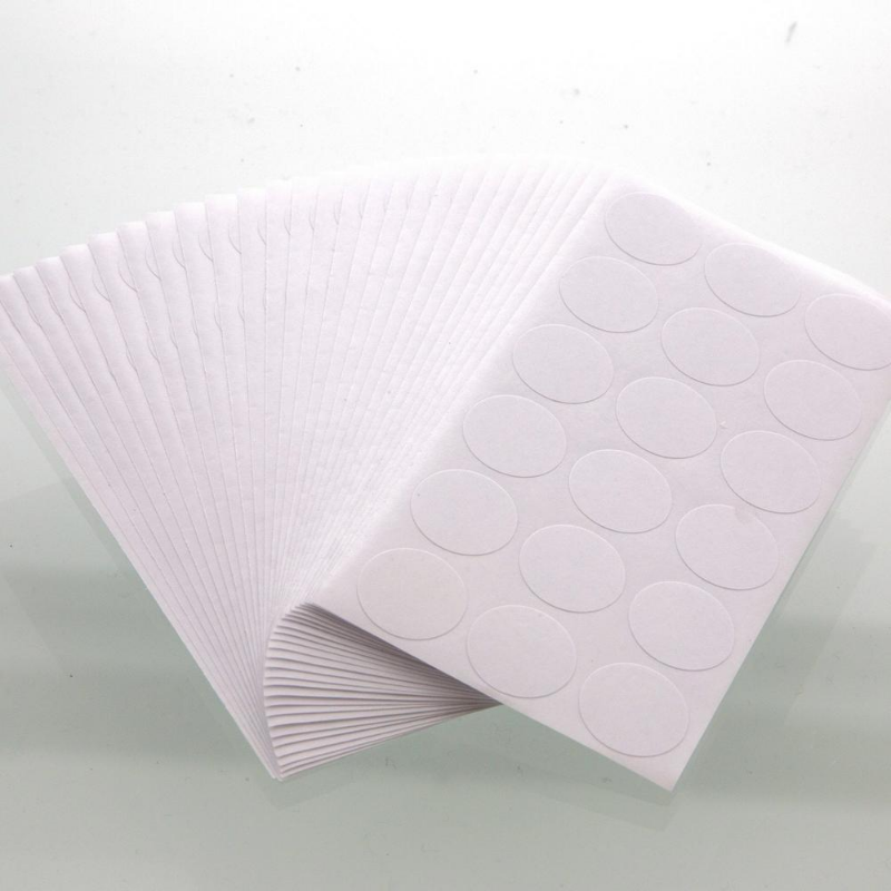 BAZIC White 3/4" Round Label (504/Pack)