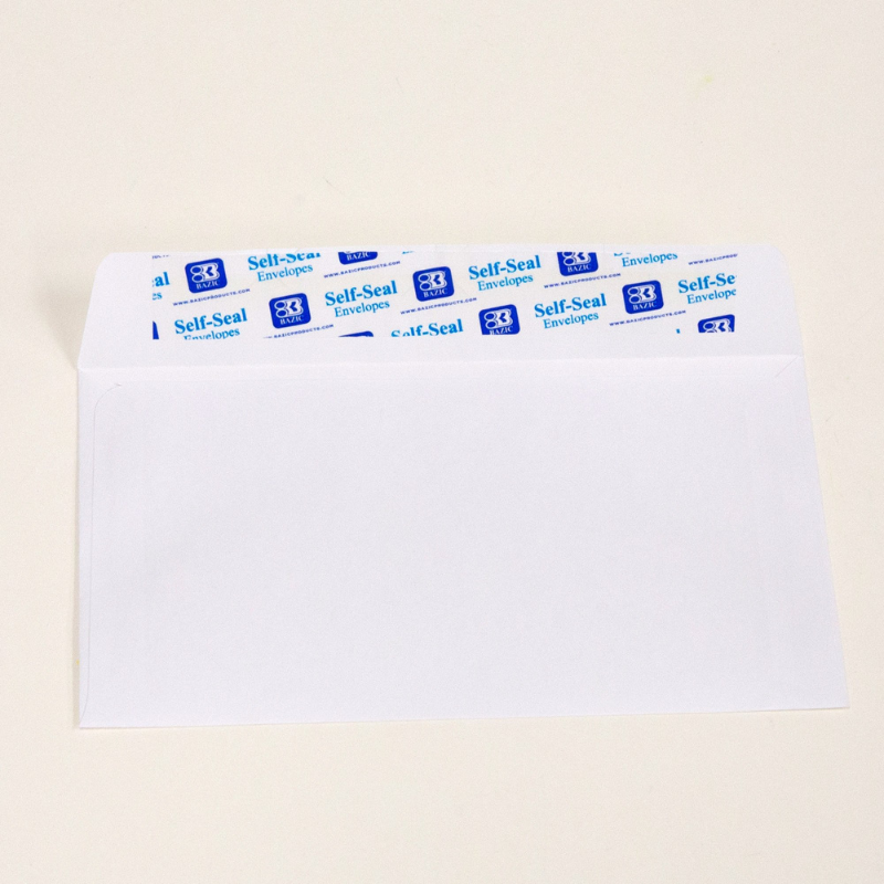 BAZIC #6 3/4 Self-Seal Security Envelope (55/Pack)