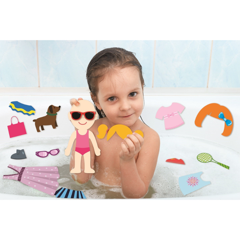 Buddy & Barney Bath Stickers ƒ?? Dressing Up