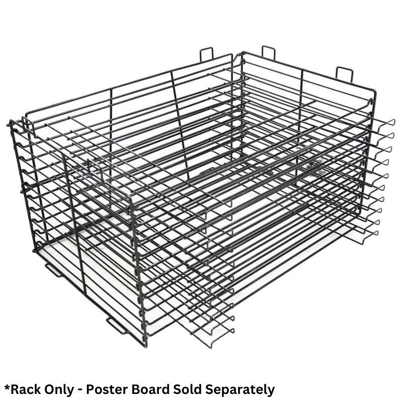 BAZIC 22" X 28" 10-Slots Poster Board Display