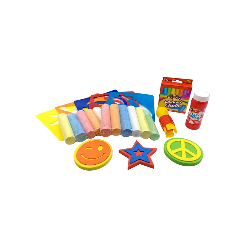 Cra-Z-Art Fulla Fun Super Sidewalk Chalk Bucket