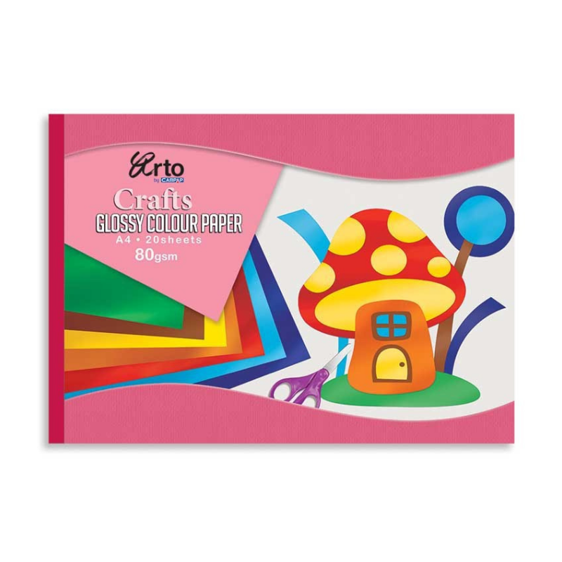 Campap Glossy Paper Pad (20 Sheets)