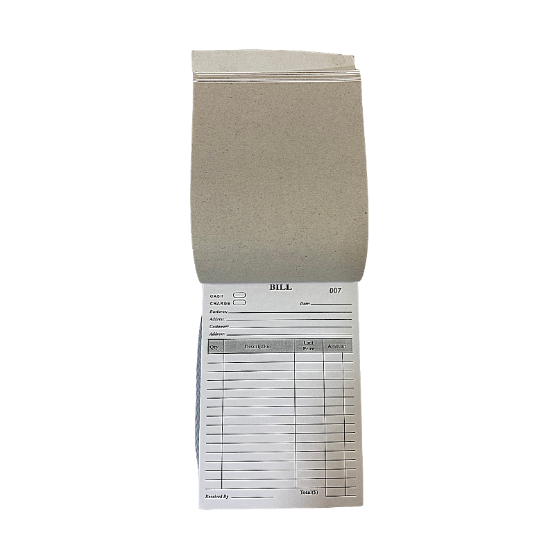 Challenge 4" x 6.5" Cash Bill Duplicate Book (50 Sets)