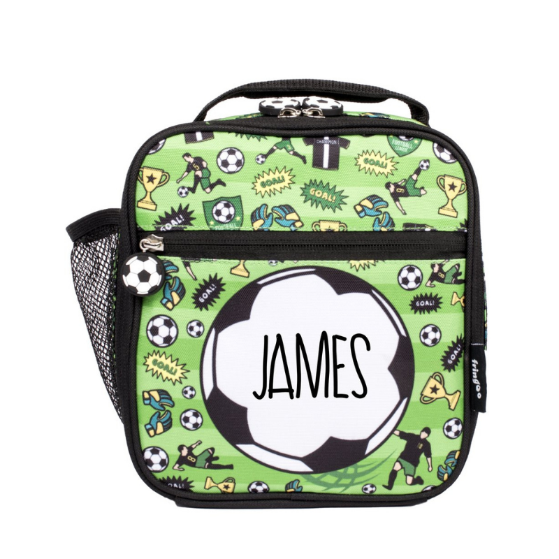 Fringoo Lunch Bag - Soccer Ball - (Not Personalised)