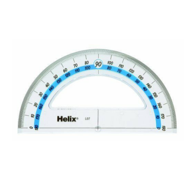 Helix 15cm / 6" 180 Degree Protractor