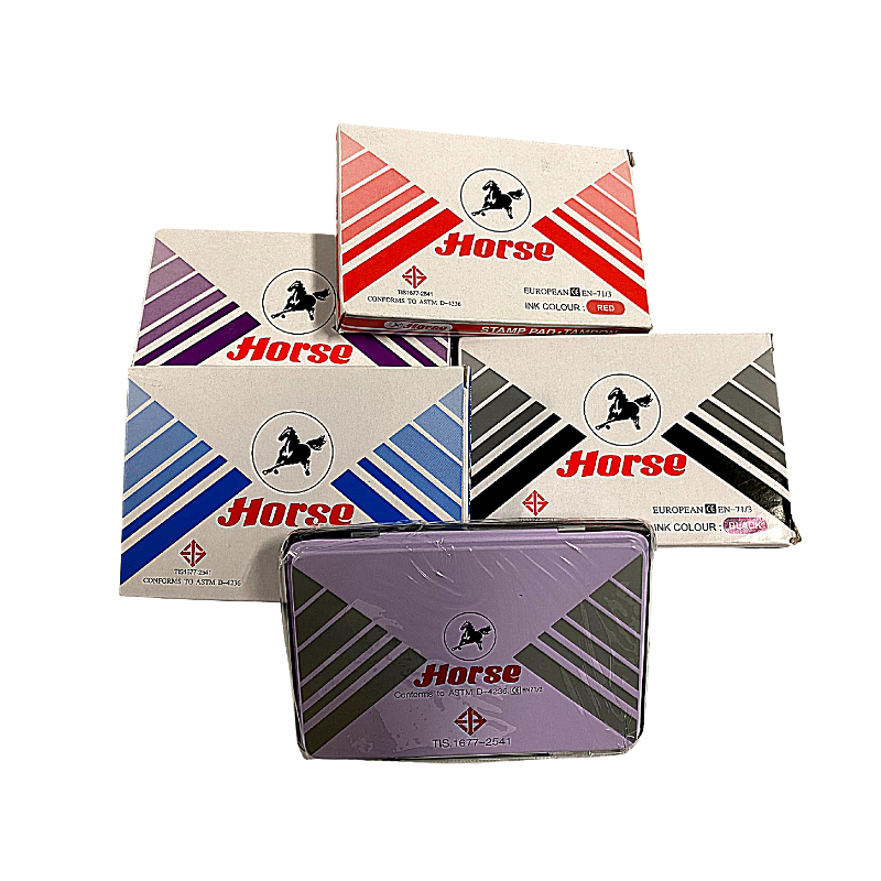 Inked Stamp Pad #2 - Assorted Colours