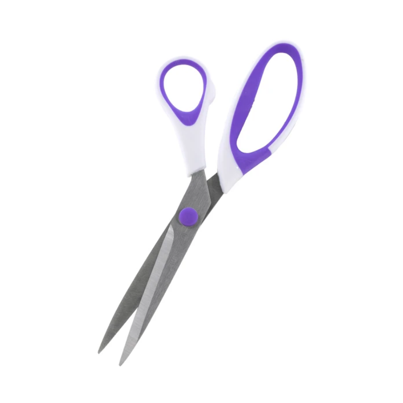 BAZIC 8" Soft Grip Pastel Office Scissors