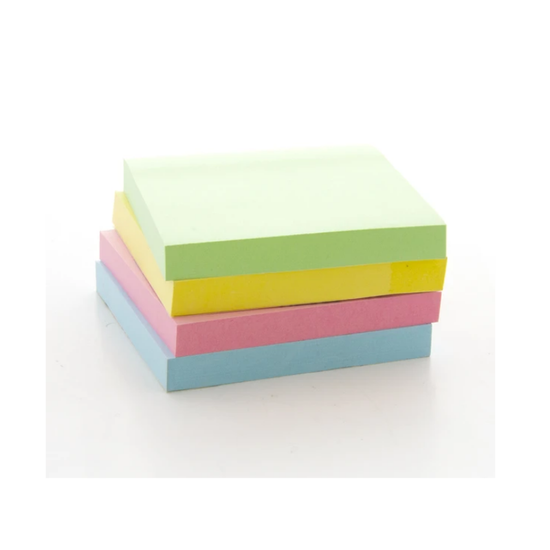 BAZIC 100 Sheets 3" X 3" Stick On Notes (12/Pack)
