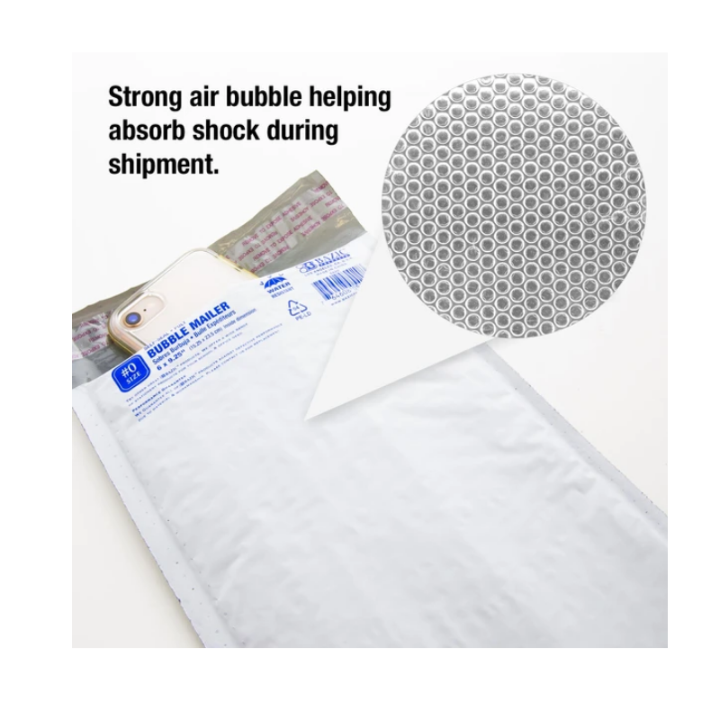 BAZIC 8.5" x 11.25" (#2) Poly Bubble Mailer (25/Pack)