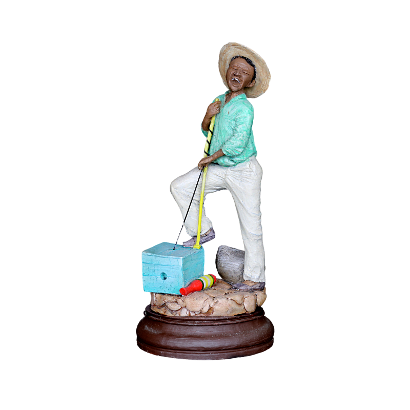 Llanos & Maingot Figurines – Box Bass Parang Player