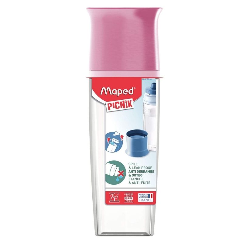 Maped Picnik 16.9oz Spillproof Plastic Water Bottle