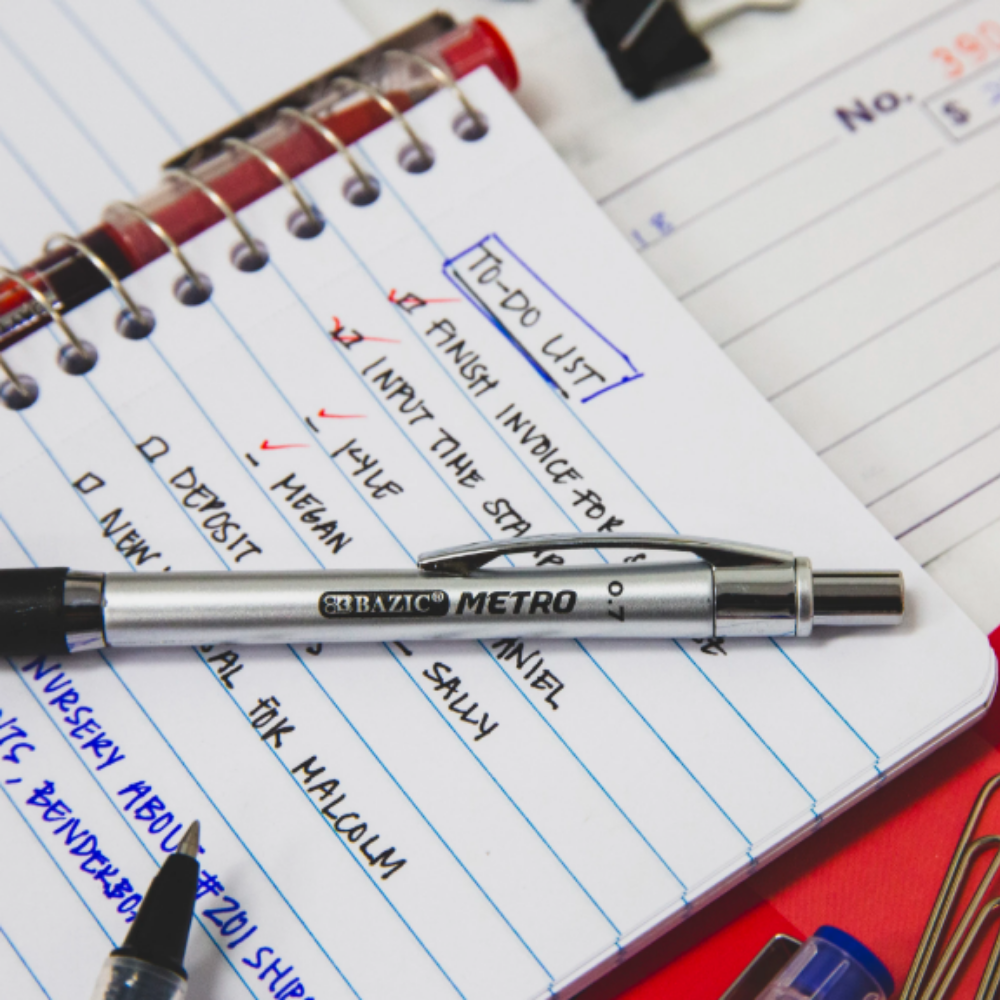 BAZIC Metro 0.7mm Mechanical Pencil (3/Pack)