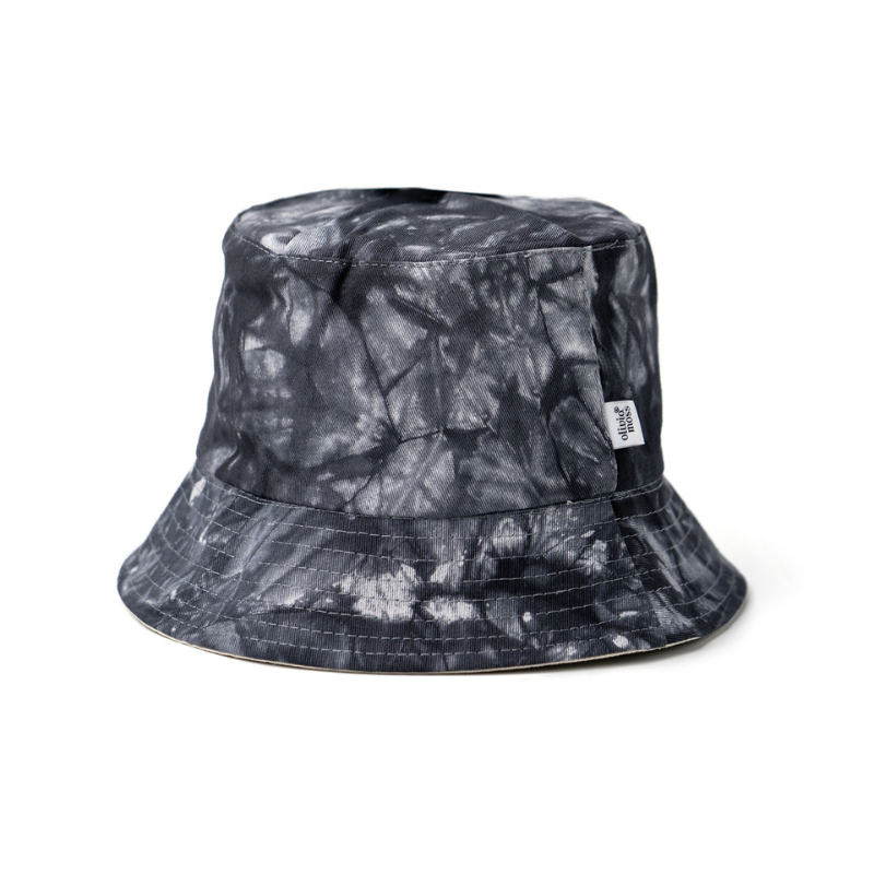 Olivia Moss High Tied Reversible Bucket Hat