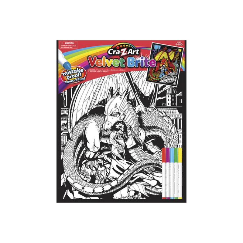 Cra-Z-Art 16" x 20" Velvet Brite™ Poster