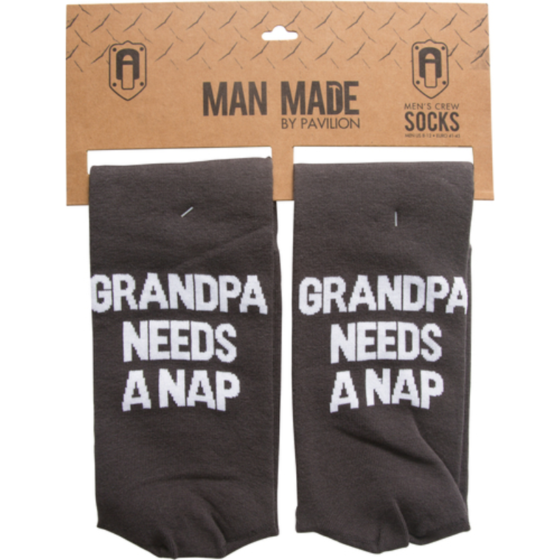 Pavilion Mens Cotton Blend Sock - Grandpa Nap