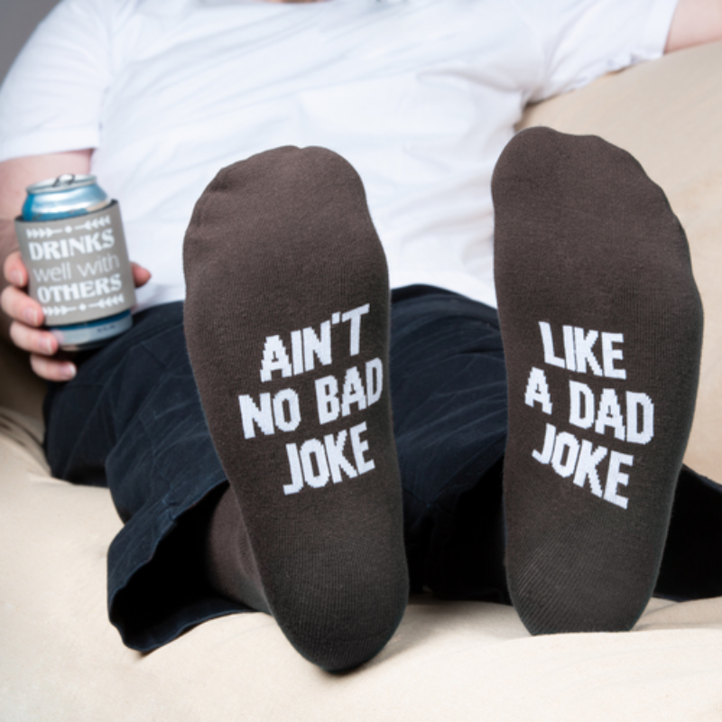 Pavilion Mens Cotton Blend Sock - Dad Joke