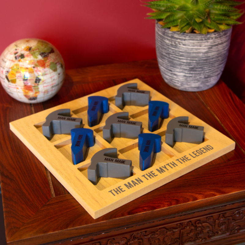 Pavilion 9.75" Tic Tac Toe Set - The Legend