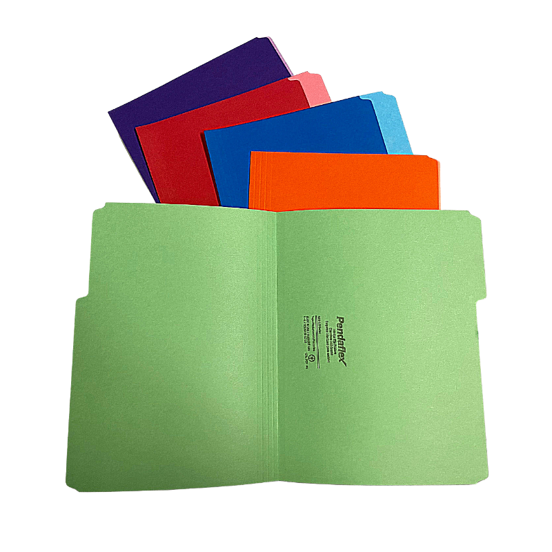 Pendaflex Letter Size File Folder - Assorted Colours