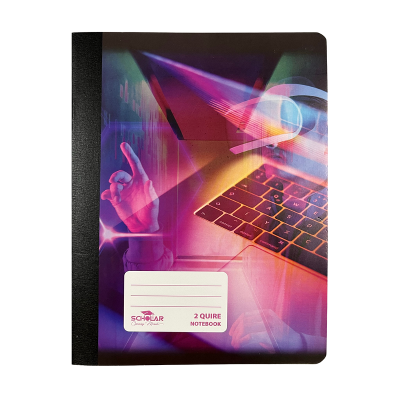 Scholar 2 Quire 8" x 10" Notebook - Designer
