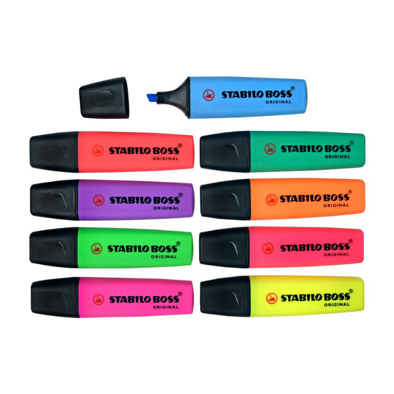 Stabilo Original Boss Highlighters The Up Shop – Very Exciting