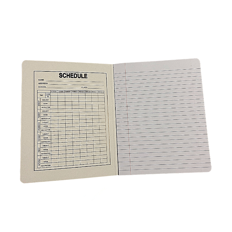 Winners 2 Quire 8" x 10" Hard Cover Notebook (90shts / 180pgs)