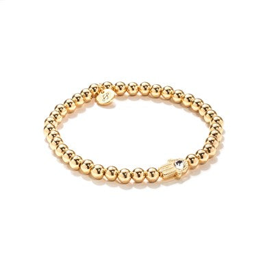 Soul Stacks Gold Beaded Bracelet