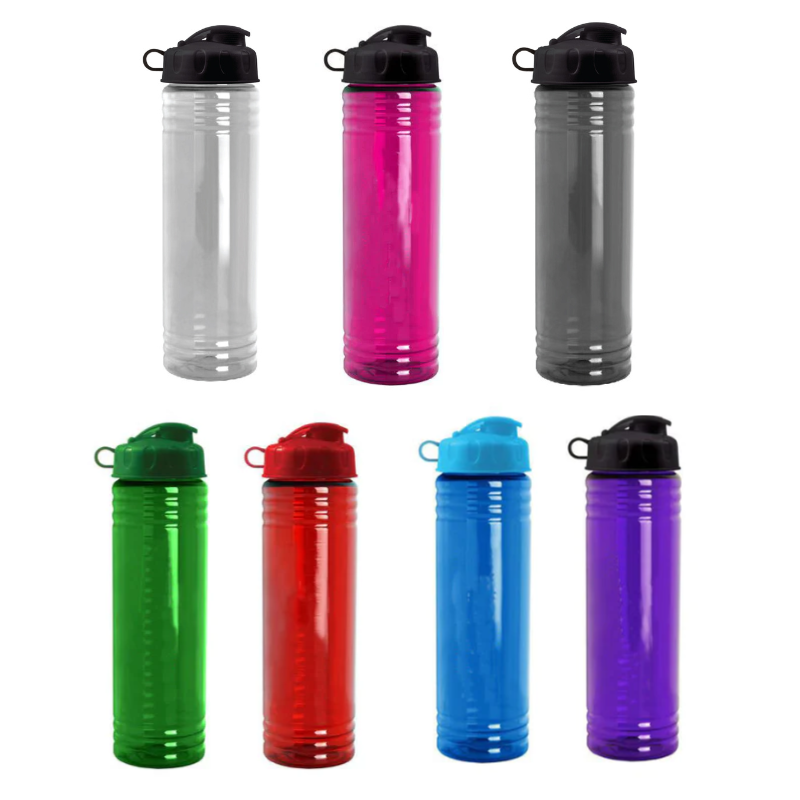 24oz Slim Fit Water Bottle with Flip Lid