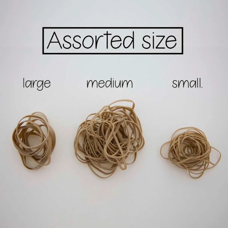 BAZIC 2 Oz./ 56.70 g Assorted Sizes Rubber Bands