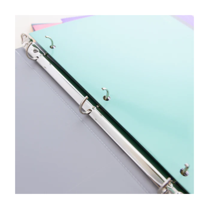 BAZIC 2-Pockets Laminated Pastel Portfolios
