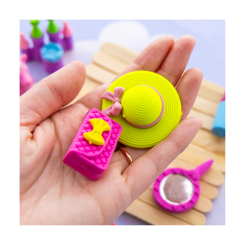 BAZIC Princess Bash 3D Eraser Set