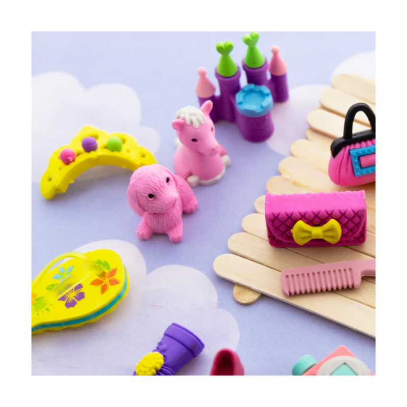 BAZIC Princess Bash 3D Eraser Set