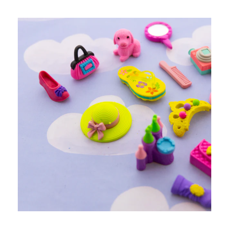 BAZIC Princess Bash 3D Eraser Set