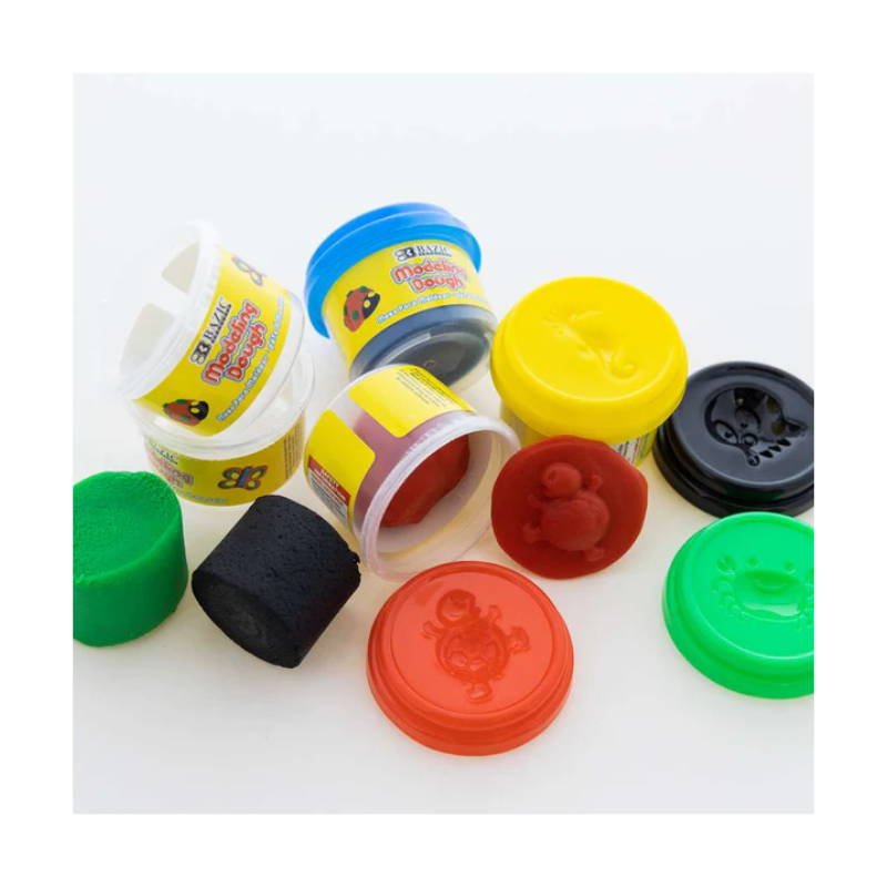 BAZIC 1oz Primary Colour Modeling Dough (5/Pack)