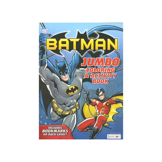 BAZIC Batman Jumbo Colouring & Activity Book